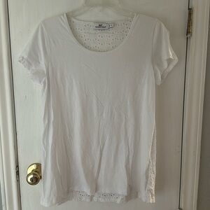 Women’s Vineyard Vines Eyelet Back 100% Pima Cotton Shirt